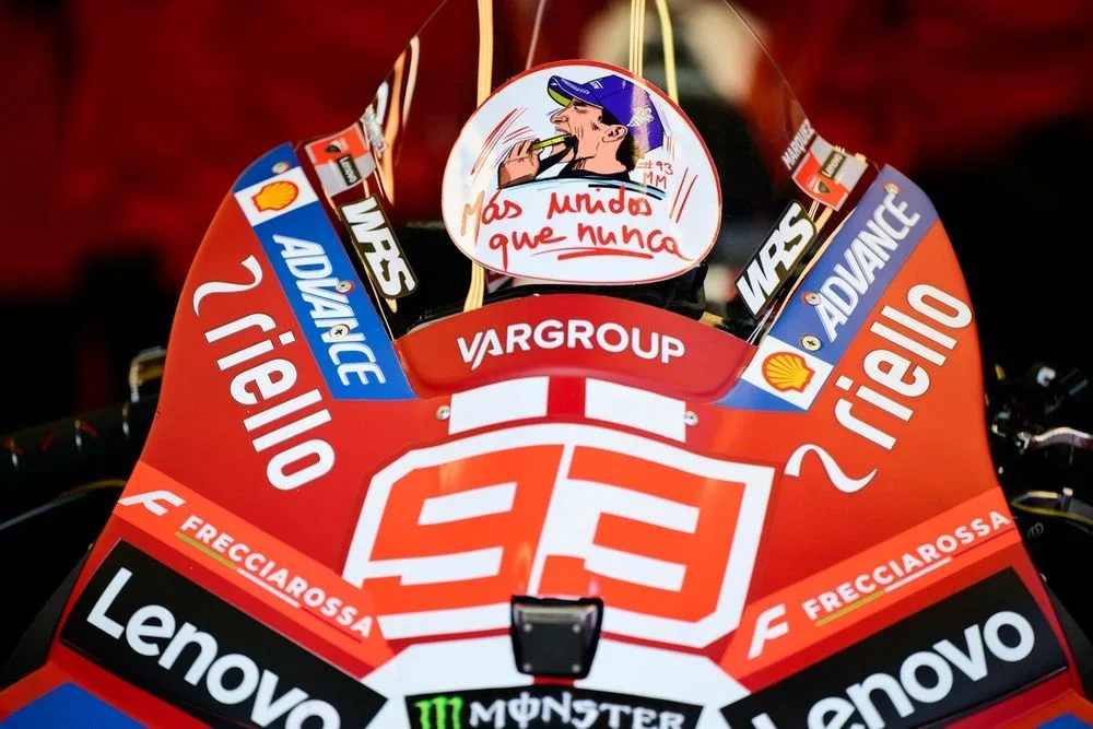 Message of support for Marc Marquez, Ducati Team